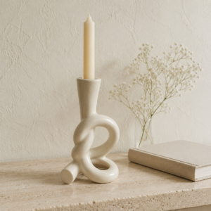Aakaar Cermaic candle holder
